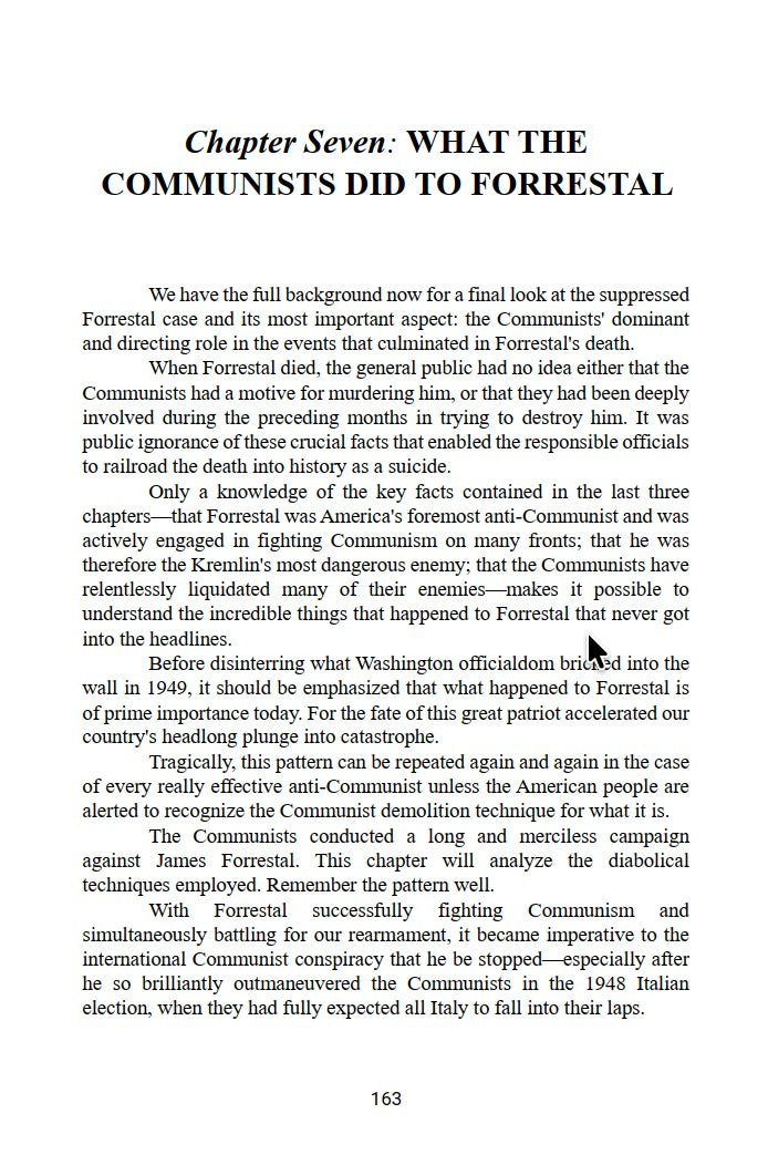 The Death of James Forrestal by Cornell Simpson