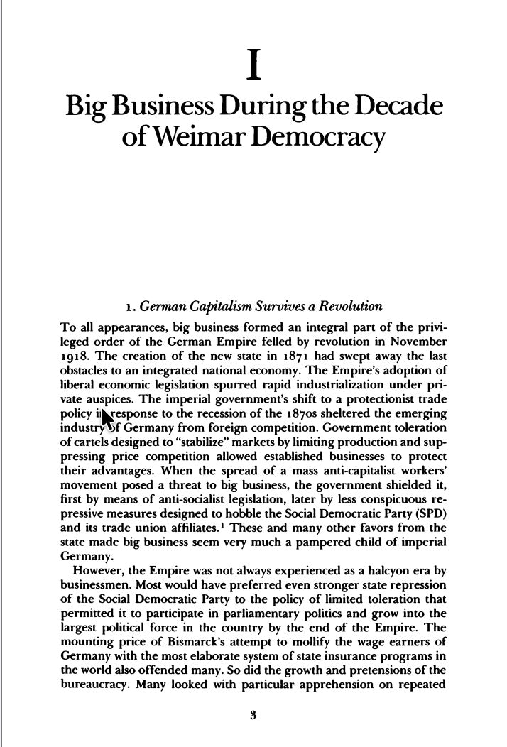 German Big Business and the Rise of Hitler by Henry Ashby Turner, Jr.