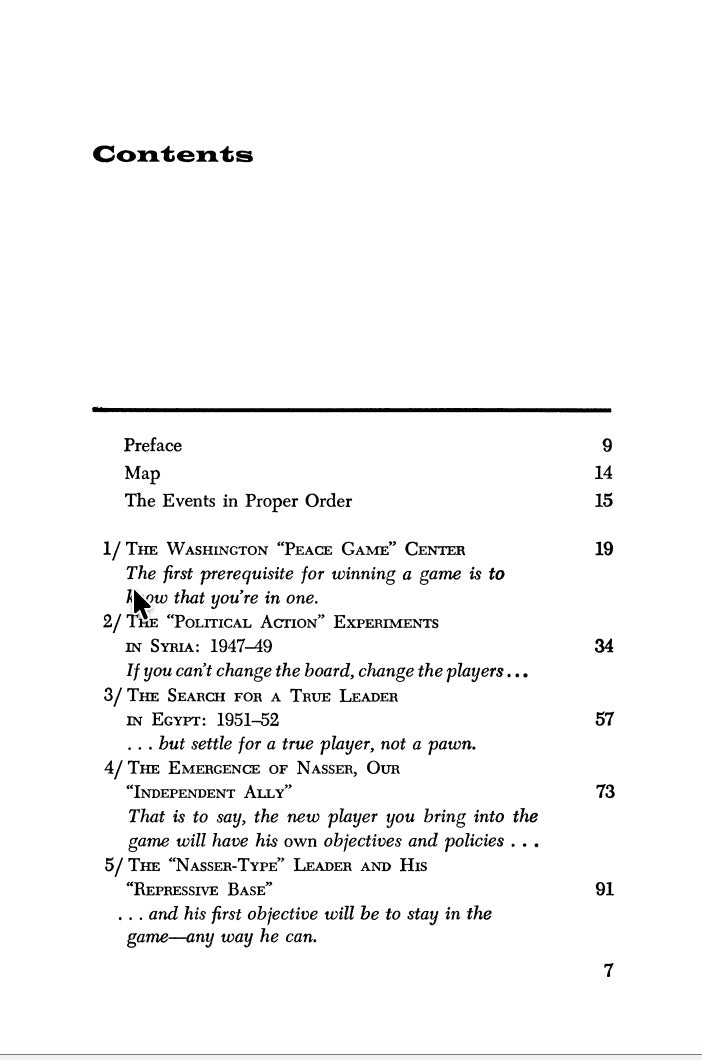 The Game of Nations - the Amorality of Power Politics by Miles Copeland