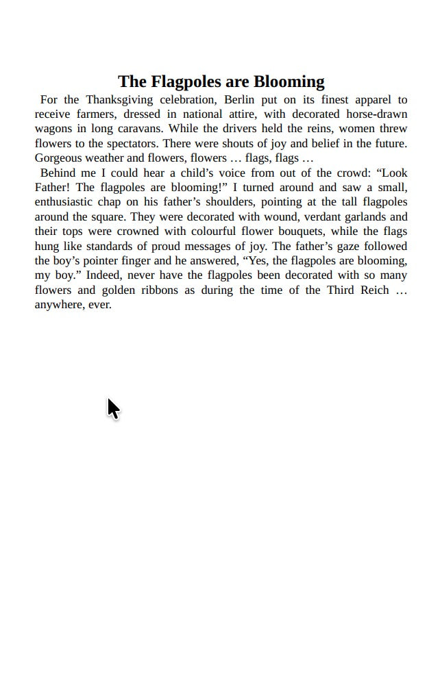 When the Flagpoles Bloomed by Vera Oredsson