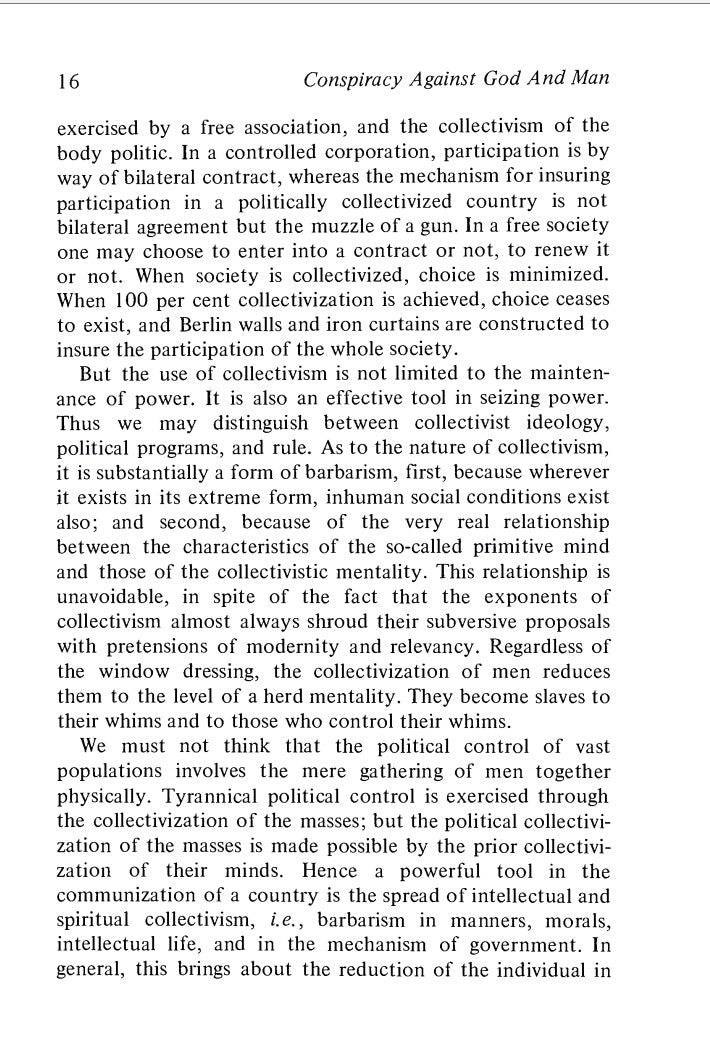 Conspiracy Against God and Man by Clarence Kelly