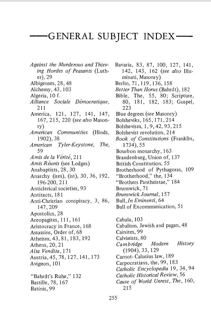 Conspiracy Against God and Man by Clarence Kelly