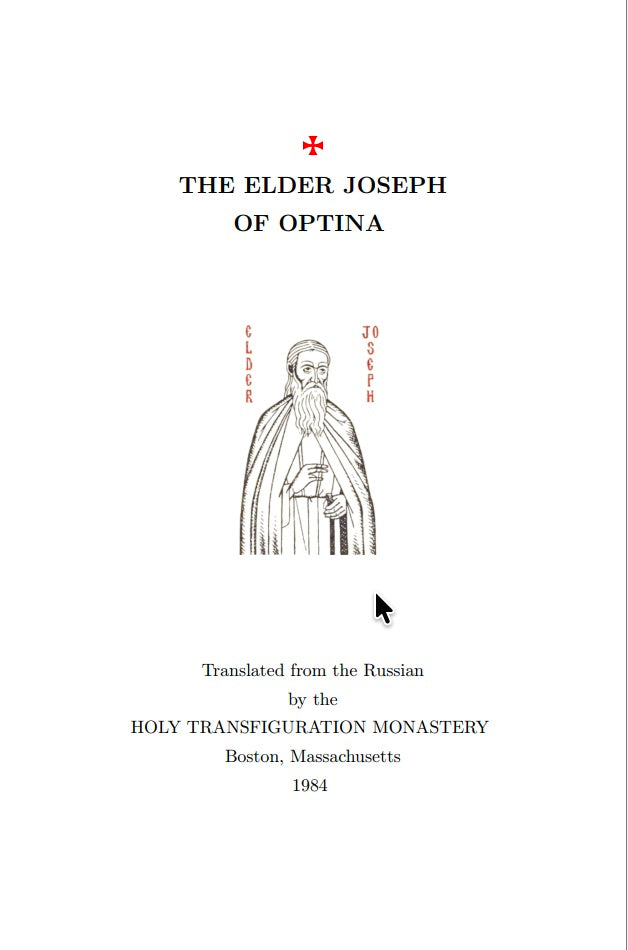 The Elder Joseph of Optina
