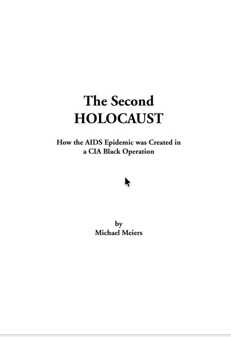 The Second Holocaust by Michael Meiers