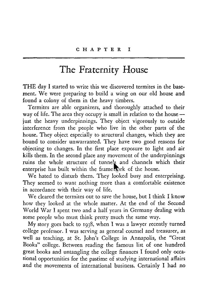 All Honorable Men by James Stewart Martin