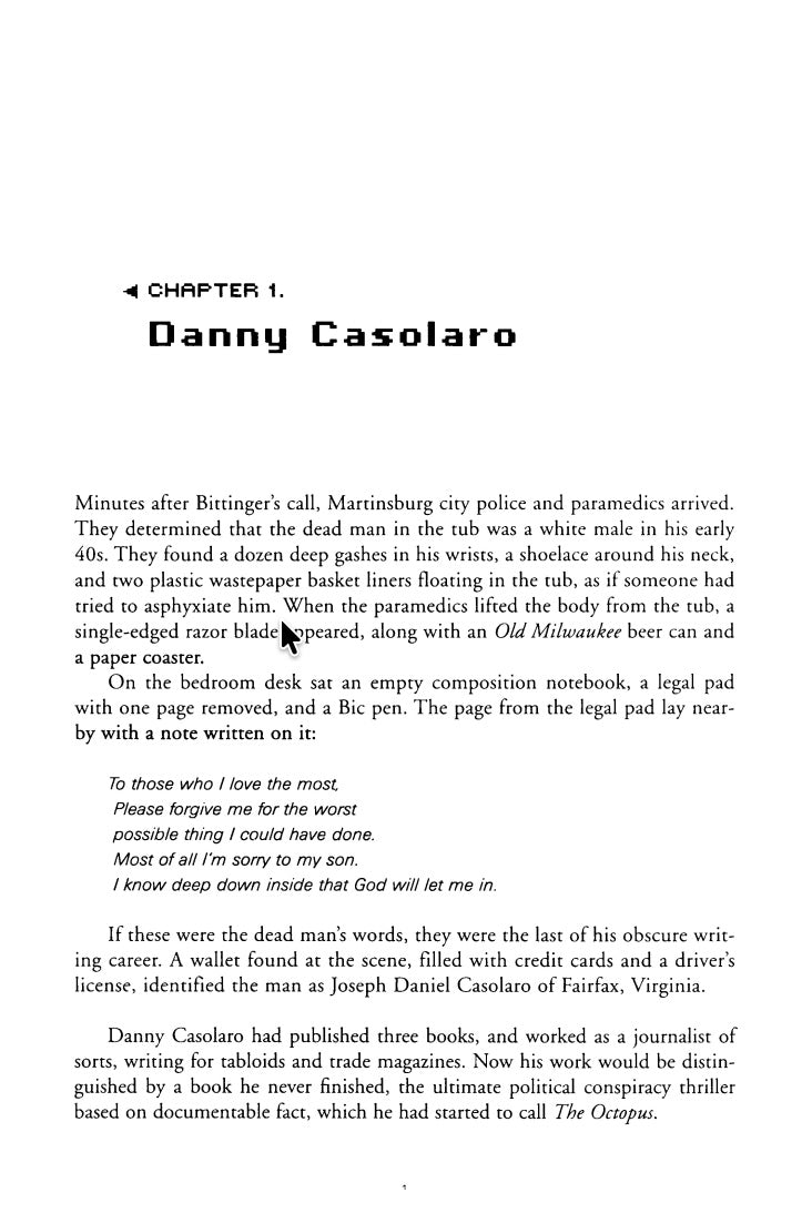 The Octopus by Kenn Thomas & Jim Keith [Danny Casolaro]