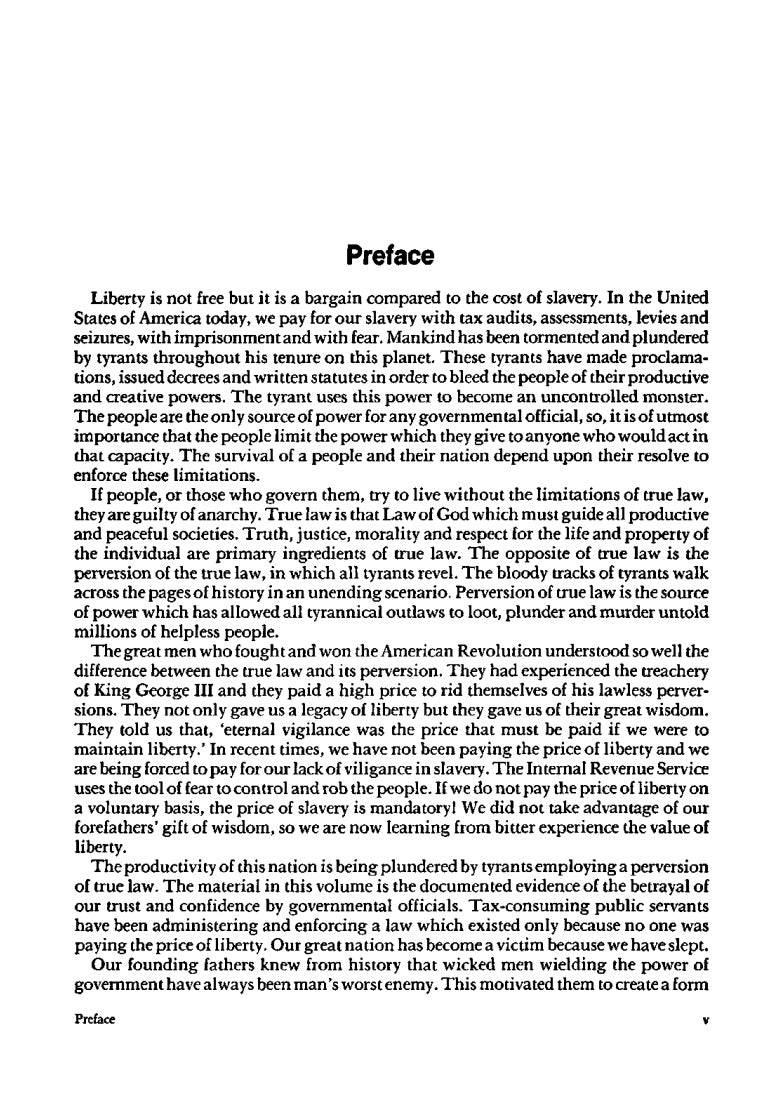 The Law that Never Was (VOLUME 1) by Bill Benson and M. J. 'Red' Beckman