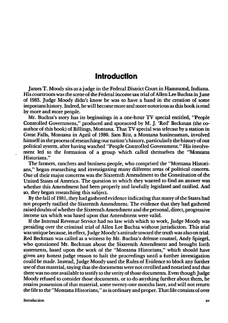 The Law that Never Was (VOLUME 1) by Bill Benson and M. J. 'Red' Beckman