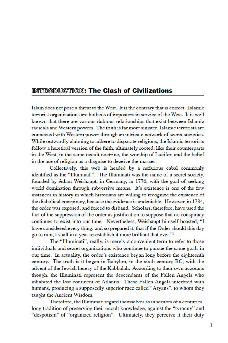 Terrorism and the Illuminati: A Three-Thousand-Year History by David Livingstone
