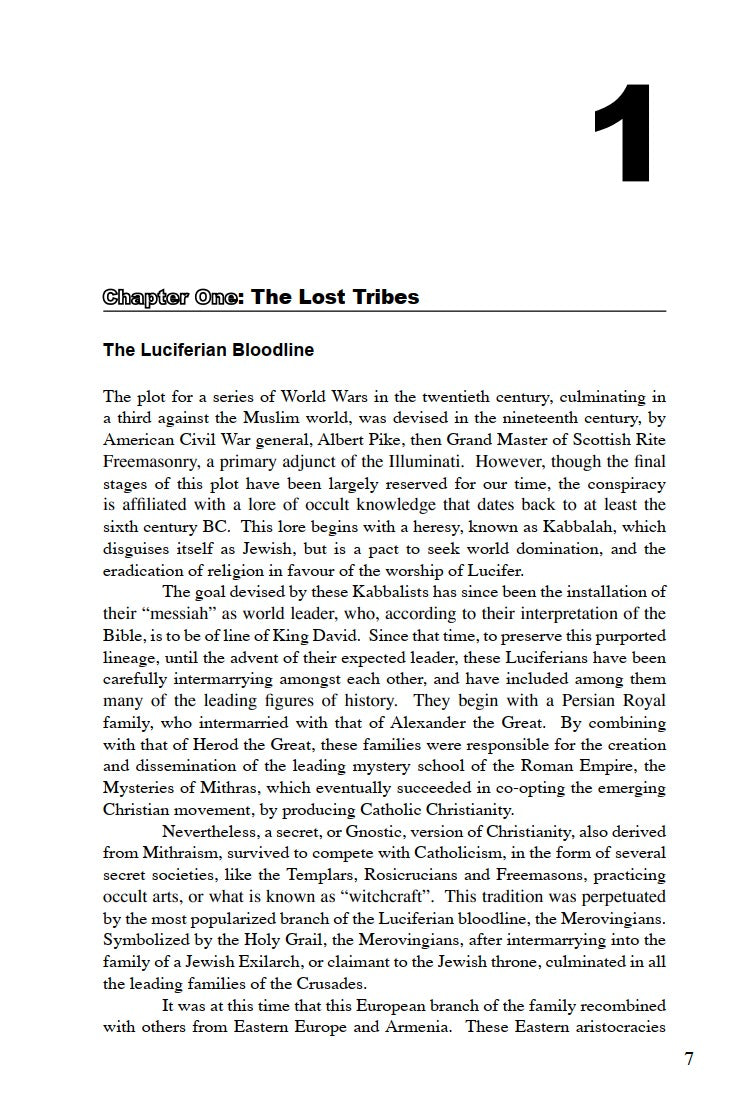 Terrorism and the Illuminati: A Three-Thousand-Year History by David Livingstone