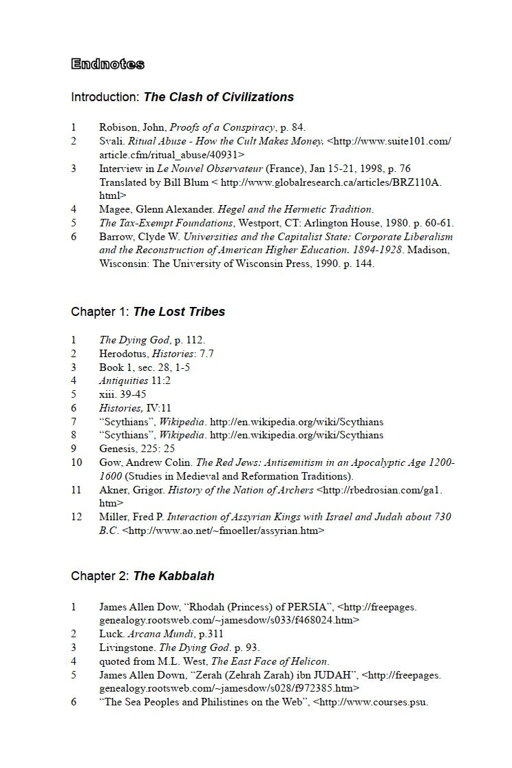 Terrorism and the Illuminati: A Three-Thousand-Year History by David Livingstone
