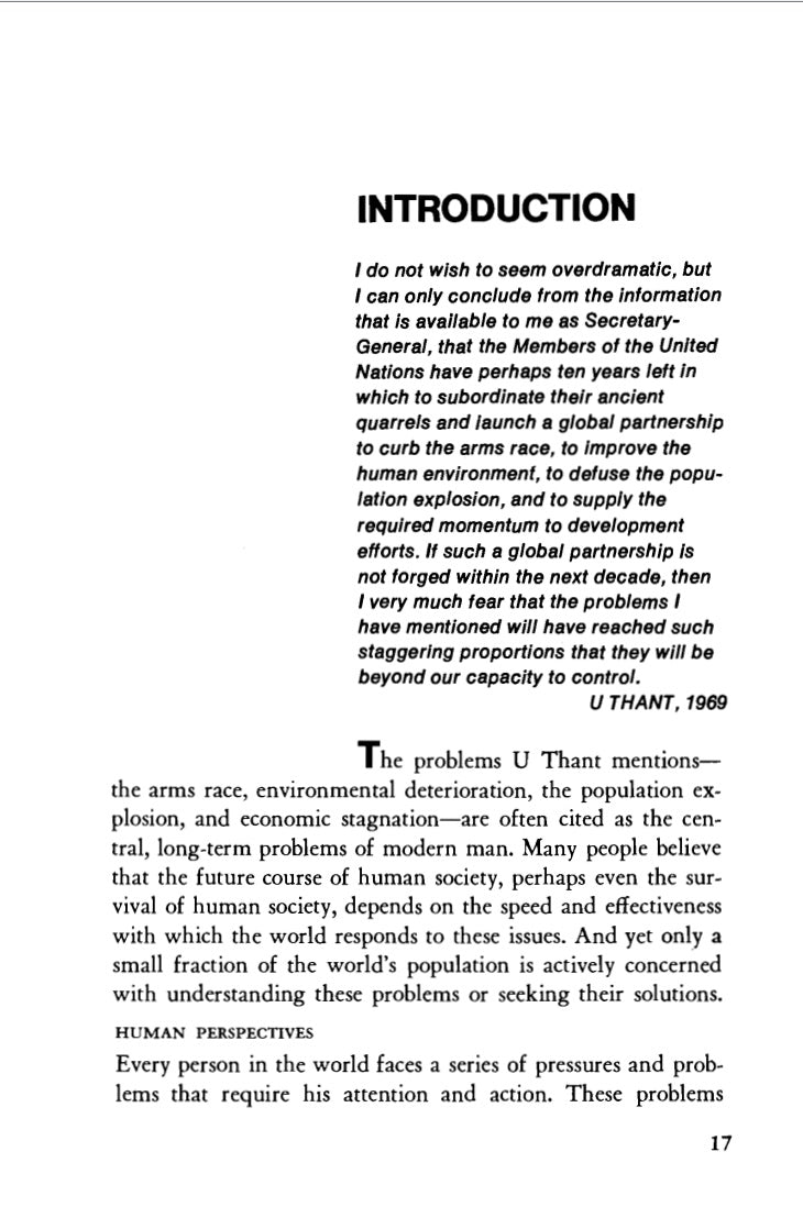 The Limits to Growth; A Report for the Club of Rome's Project on the Predicament of Mankind by Donella Meadows
