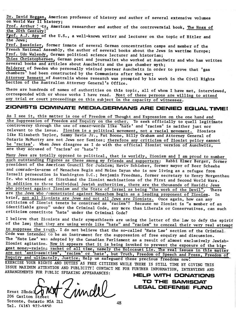 Did Six Million Really Die? The truth at last (corrected version) by Richard Harwood