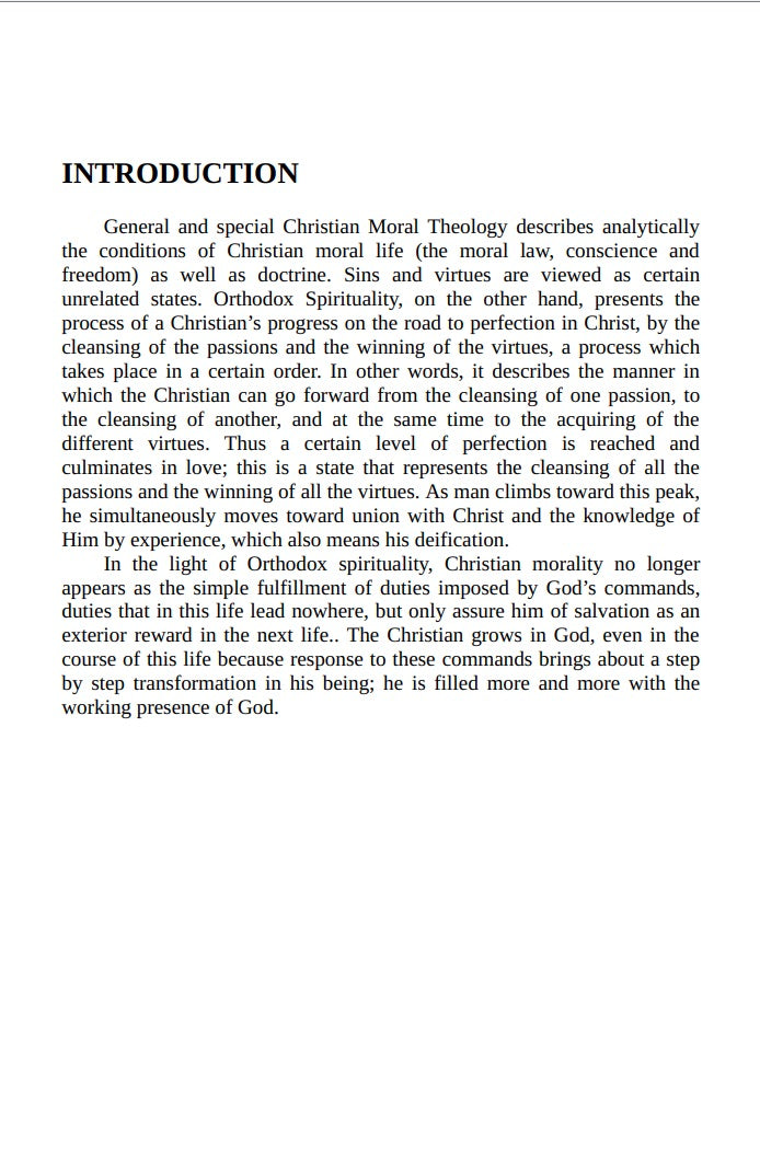 Orthodox Spirituality by Dumitru Staniloae