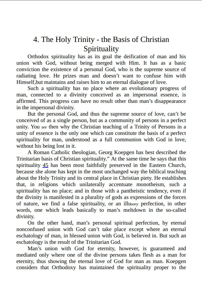 Orthodox Spirituality by Dumitru Staniloae