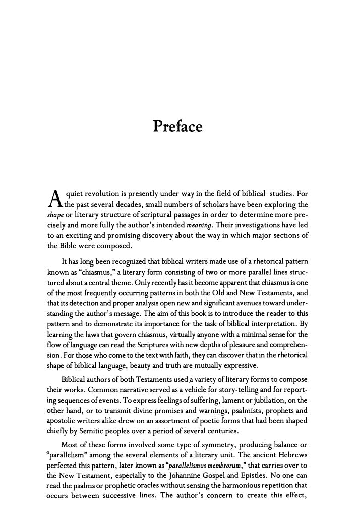 The Shape of Biblical Language by John Breck
