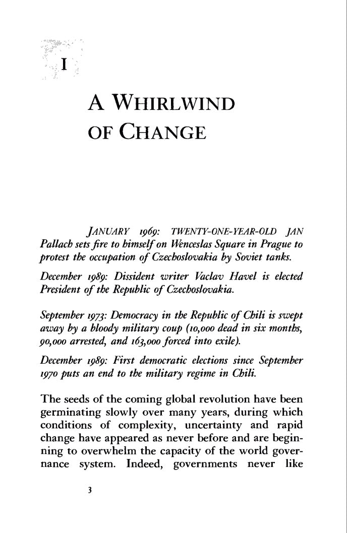 The First Global Revolution by Alexander King and Bertrand Schneider