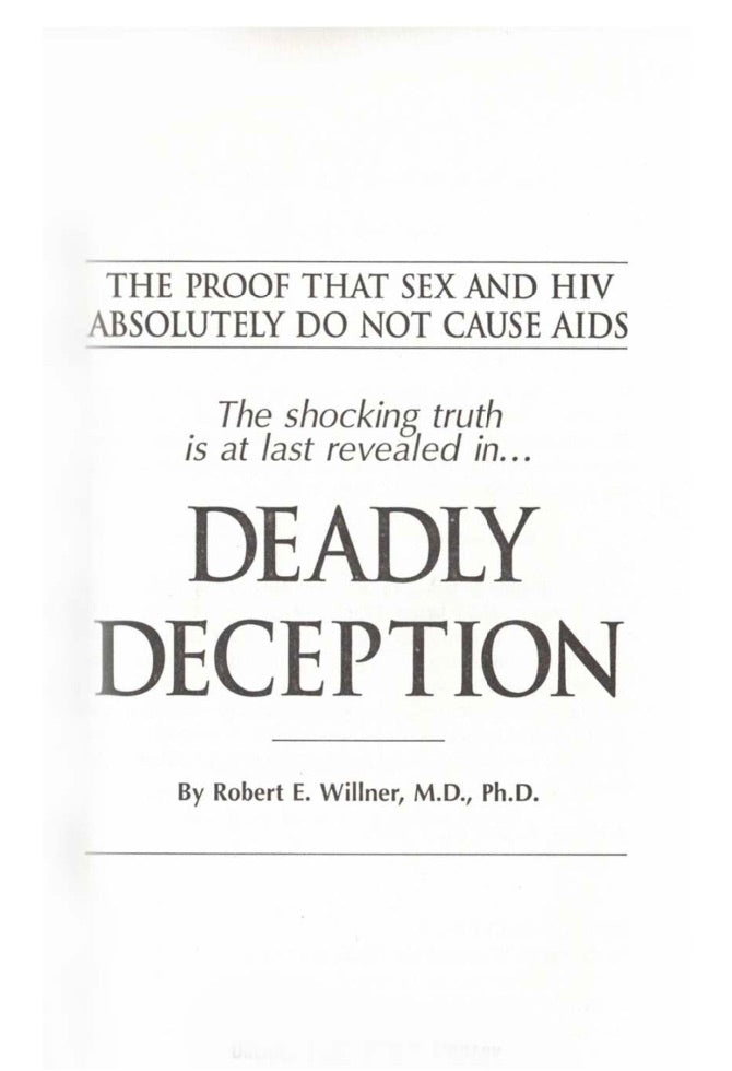 Deadly Deception by Robert E. Willner