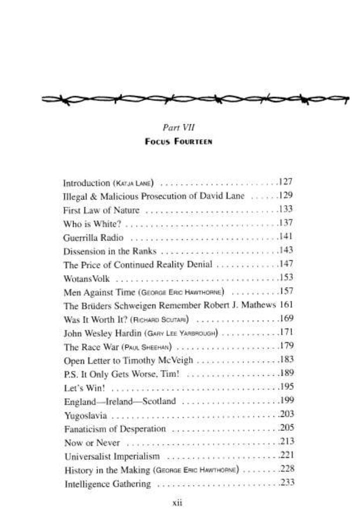 Deceived, Damned & Defiant -- The Revolutionary Writings of David Lane