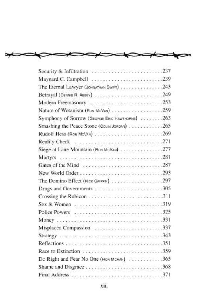 Deceived, Damned & Defiant -- The Revolutionary Writings of David Lane