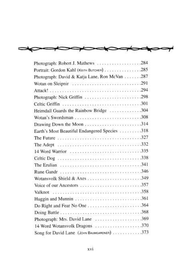Deceived, Damned & Defiant -- The Revolutionary Writings of David Lane