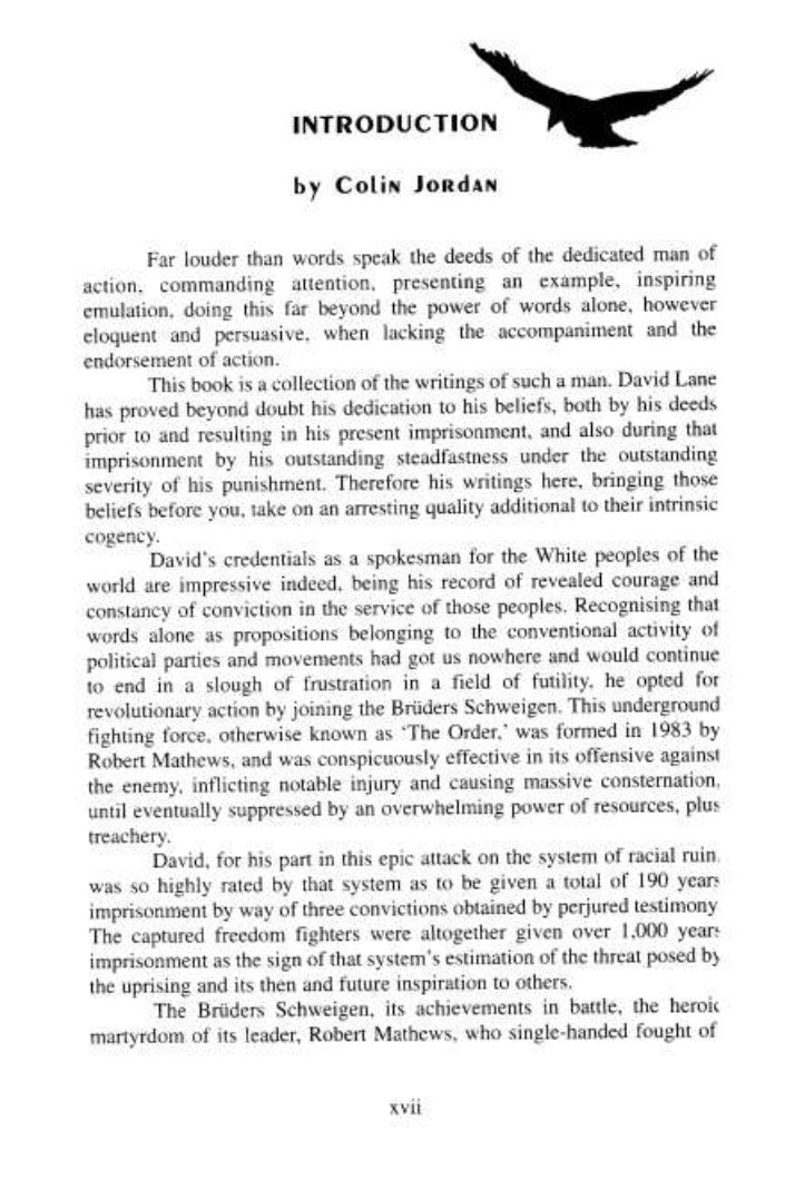 Deceived, Damned & Defiant -- The Revolutionary Writings of David Lane
