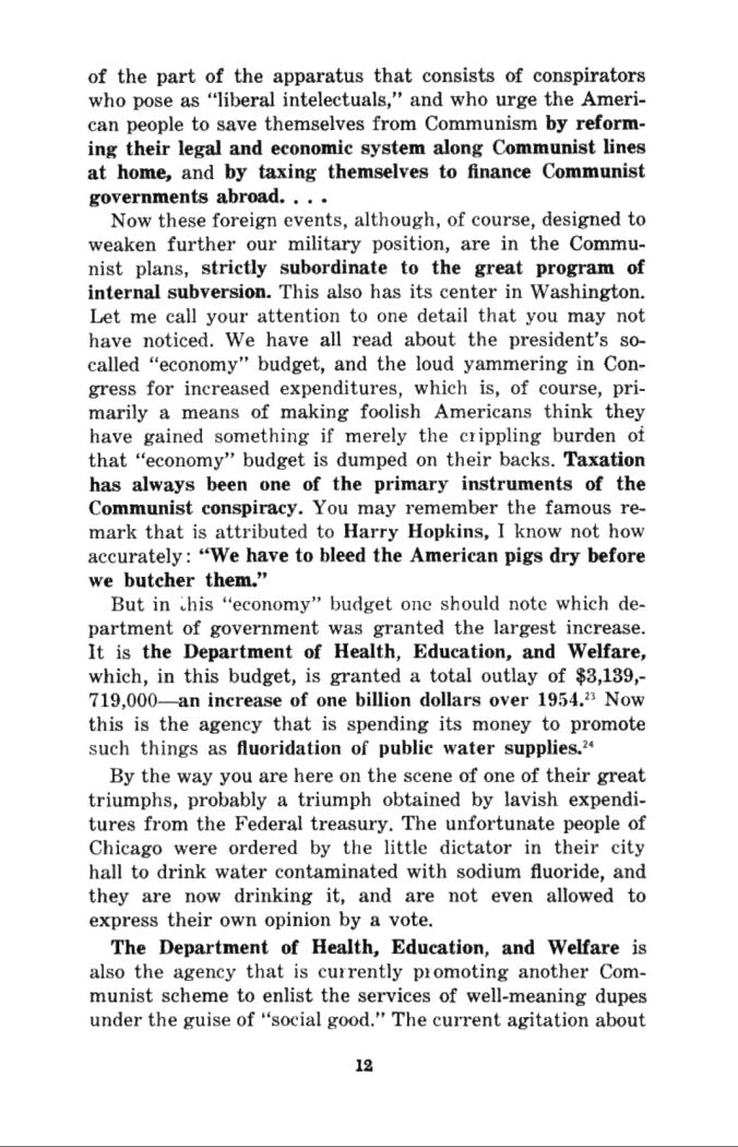 All America Must Know the Terror That is Upon Us by Revilo Oliver