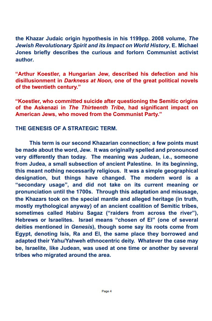 The Khazarian Connection by Harrell Rhome