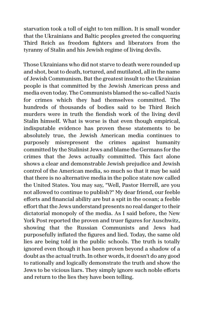 The White Holocaust by V. S. Herrell