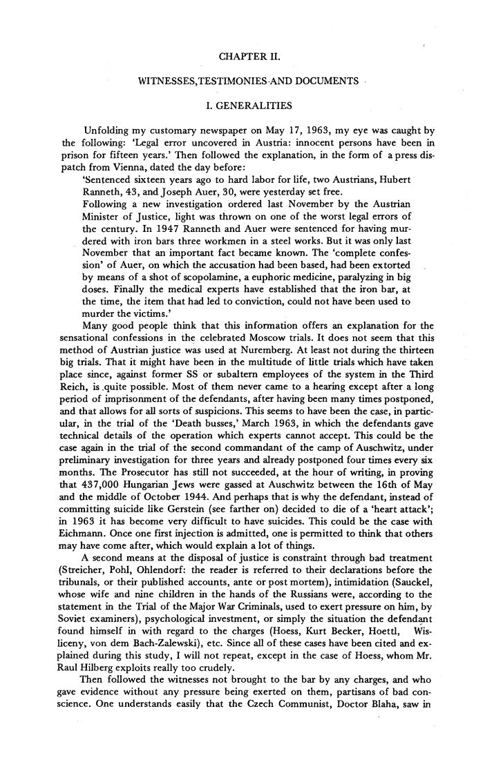 Drama of the European Jews by Paul Rassinier