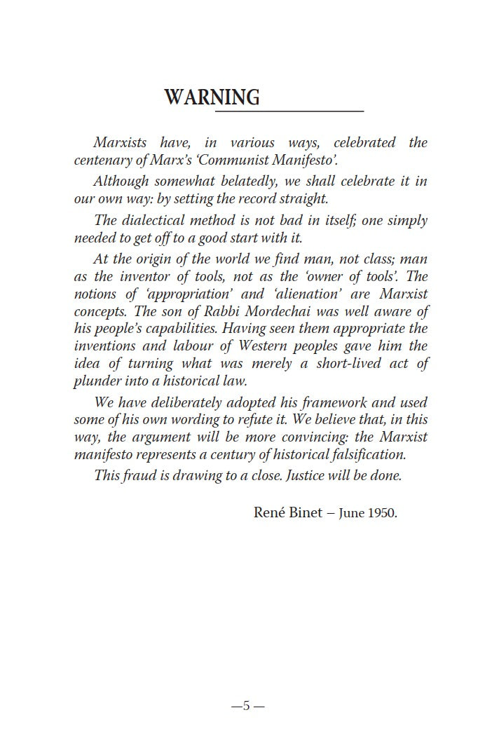Theory of Race by Rene Binet