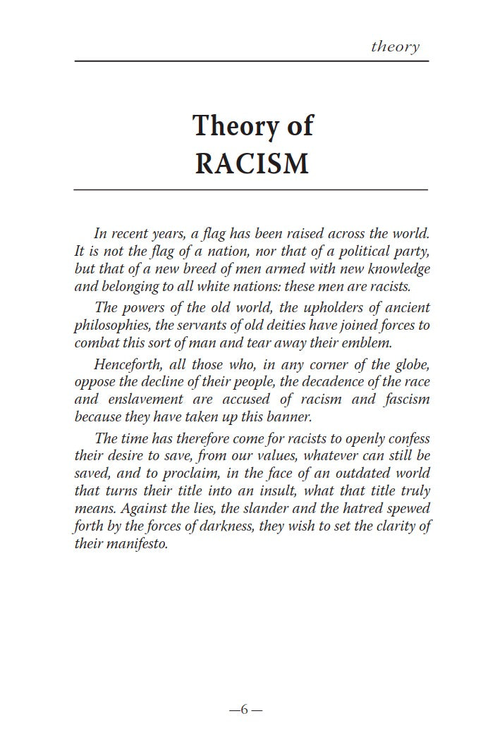 Theory of Race by Rene Binet