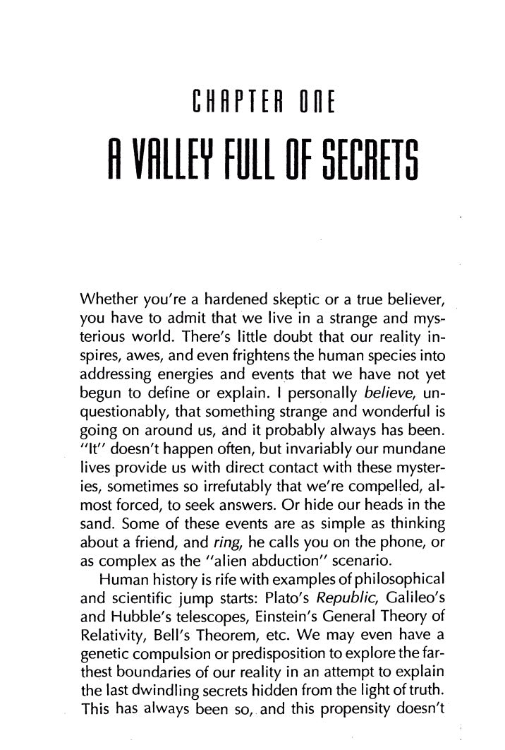 Enter the Valley by Christopher O'Brien