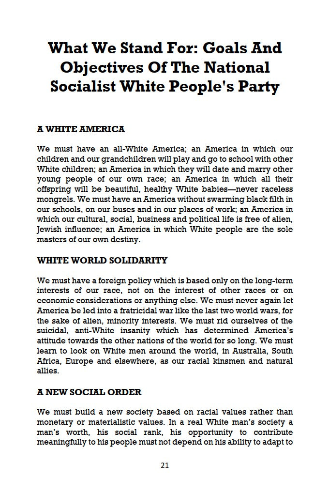 Collected Works of George Lincoln Rockwell