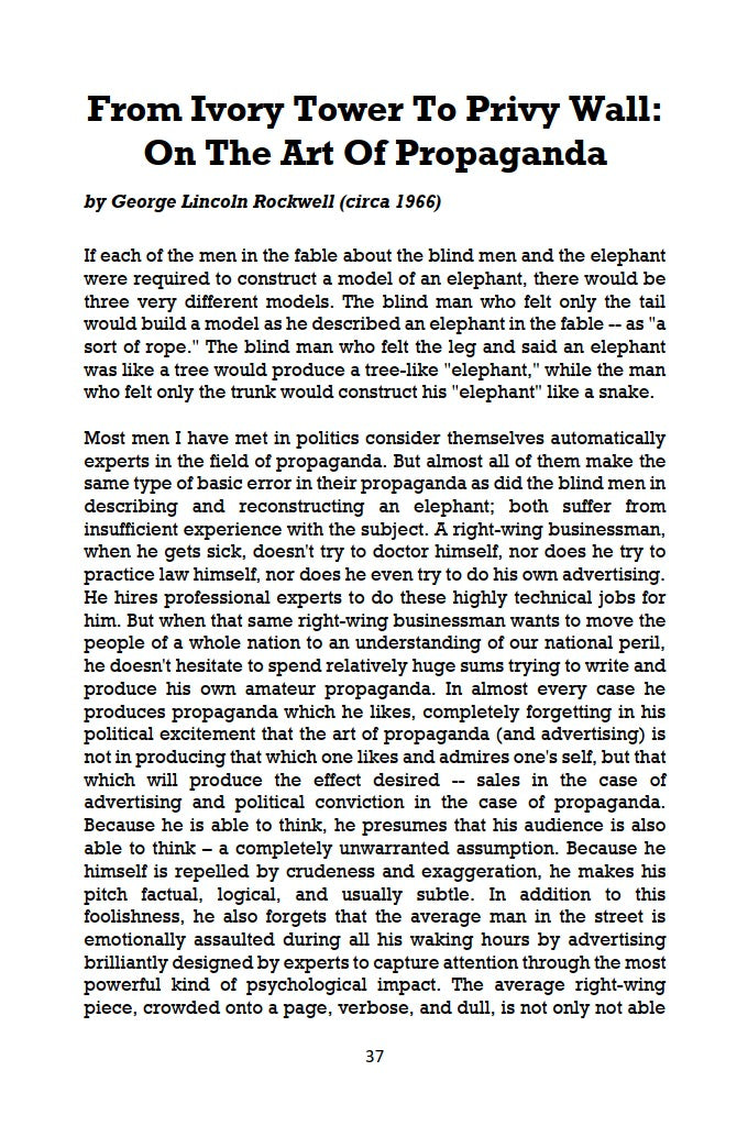 Collected Works of George Lincoln Rockwell