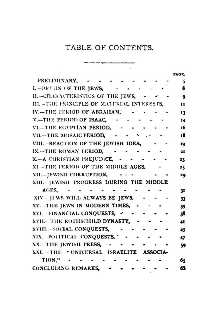 The Conquest of the World by Jews by Major Osman Bey