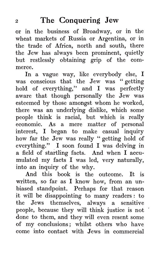 The Conquering Jew by John Foster Fraser