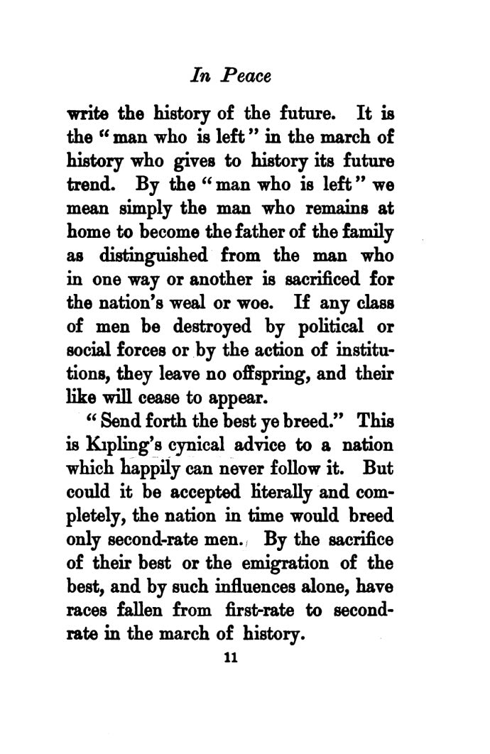 The Blood of the Nation by David Starr Jordan