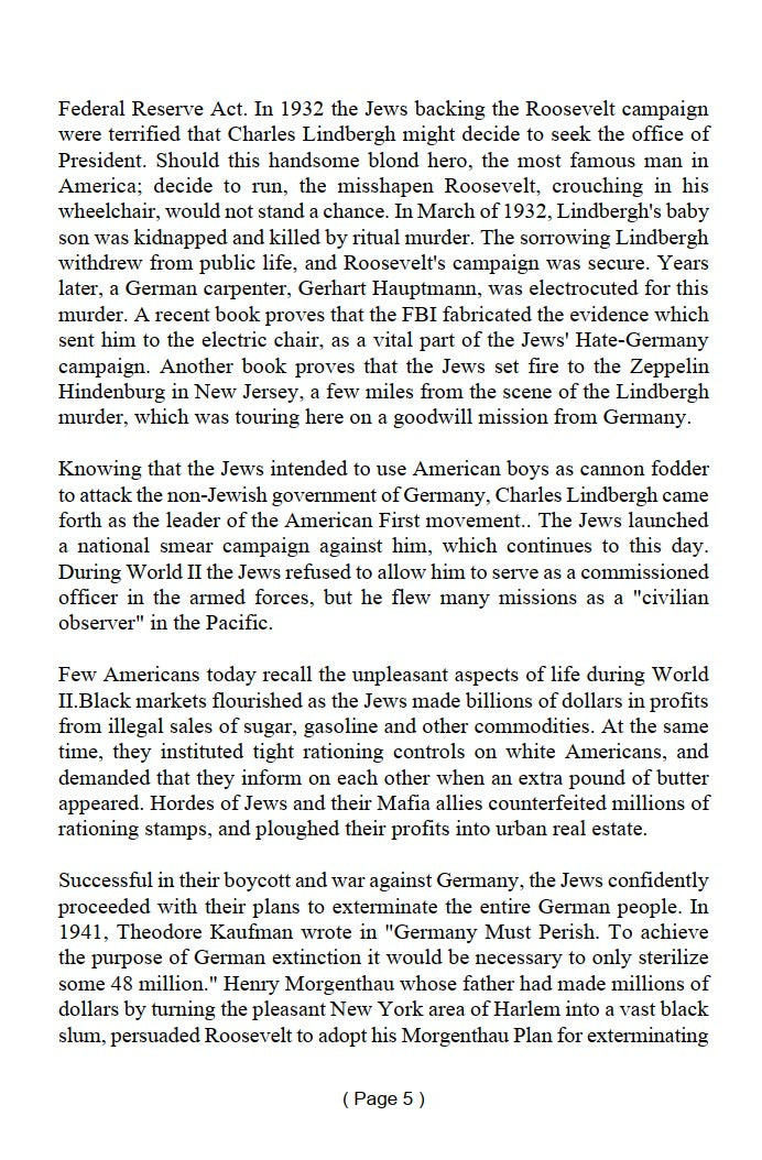 Boycott the Jewish Weapon by Eustace Mullins