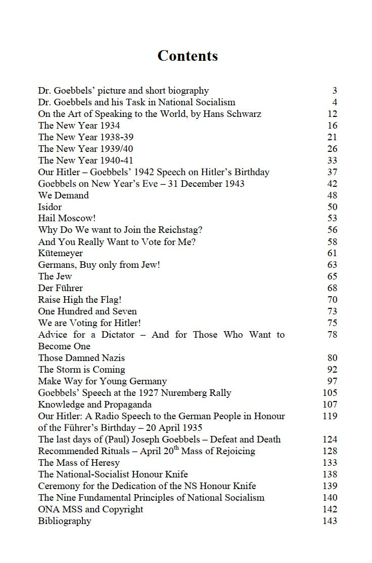 Joseph Goebbels: Writings and Essays