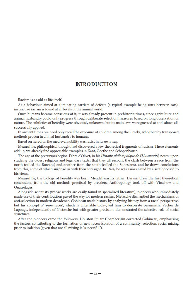 We Racists by G. A. Amaudruz