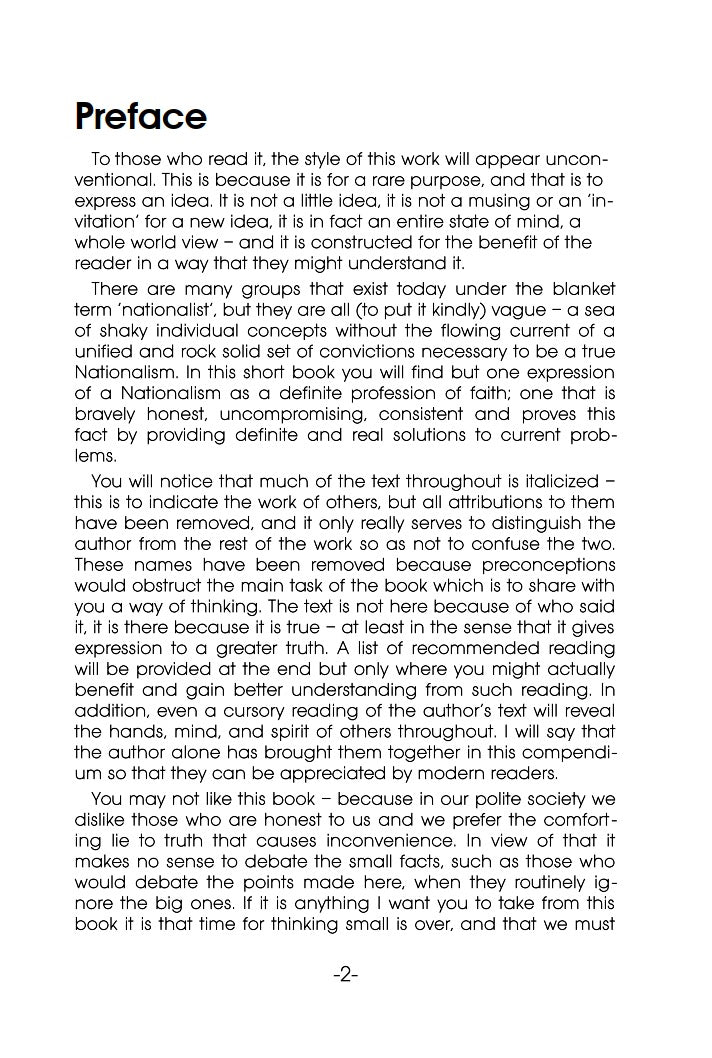 Open Letter to the White Man (Iron March)