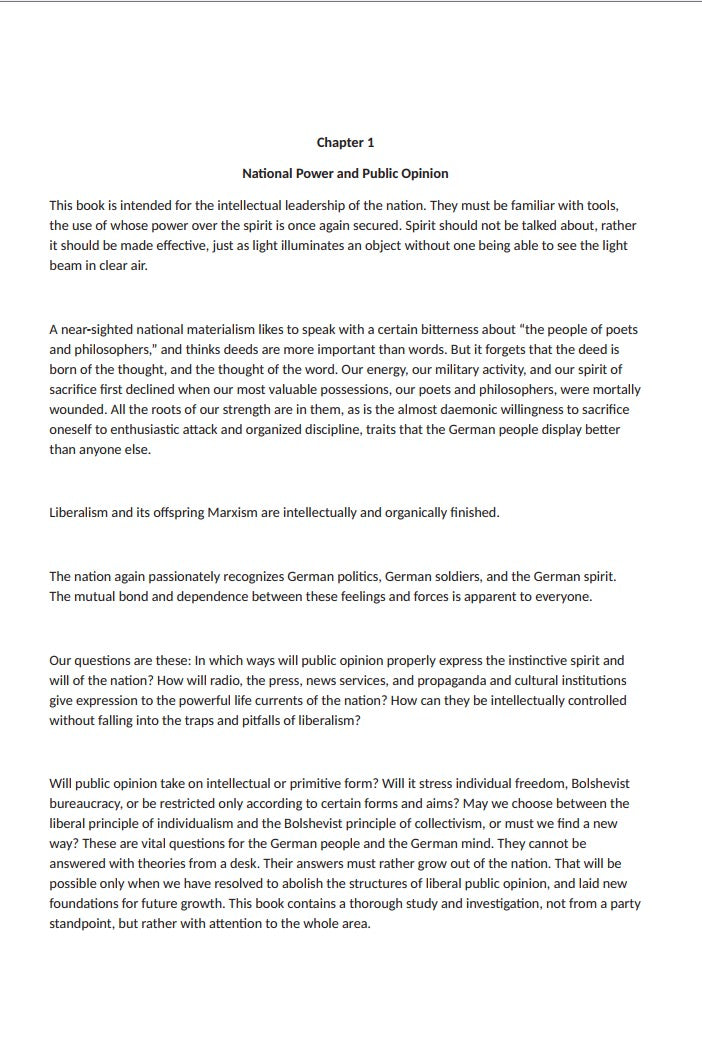 Propaganda and Power by Eugen Hadamovsky