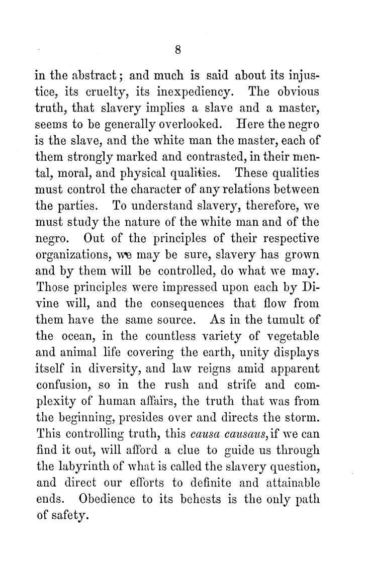 Laws of Race as Connected to Slavery by Sidney Fisher
