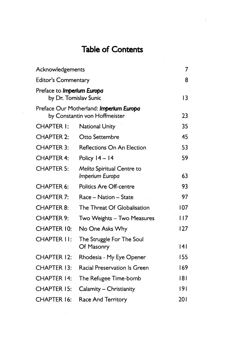 Imperium Europa - The Book that Changed the World by Norman Lowell