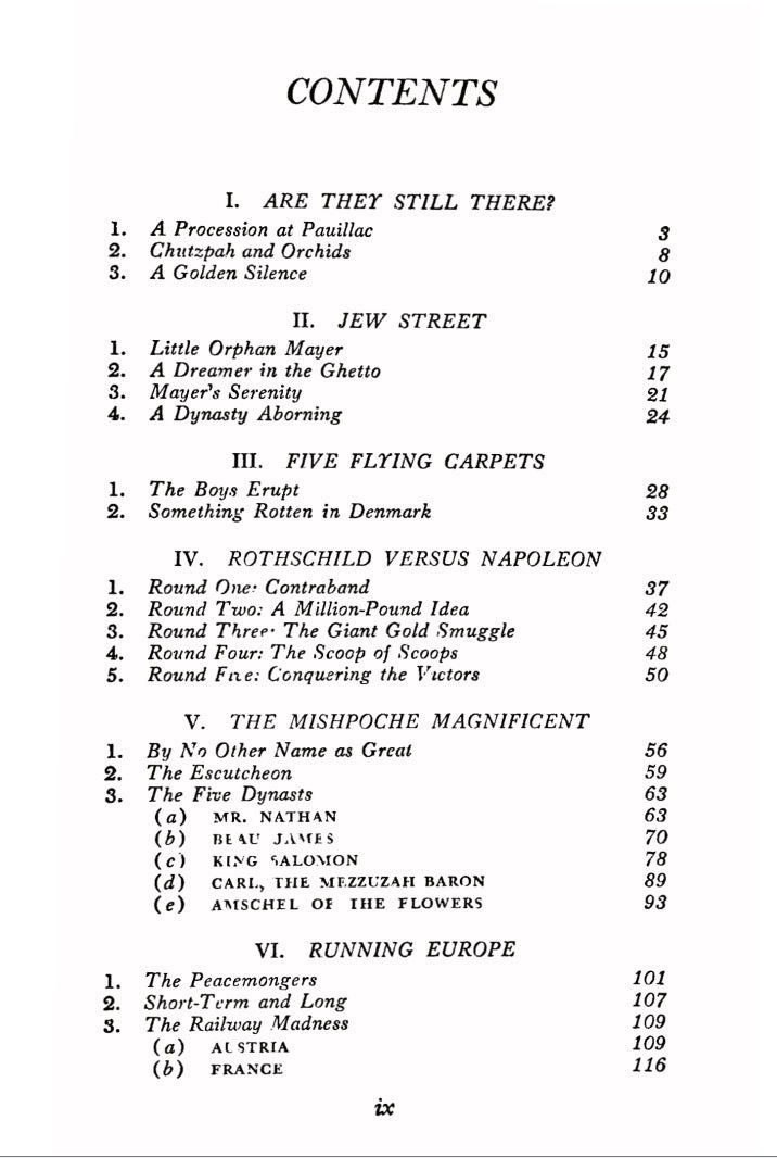 The Rothschilds by Frederic Morton