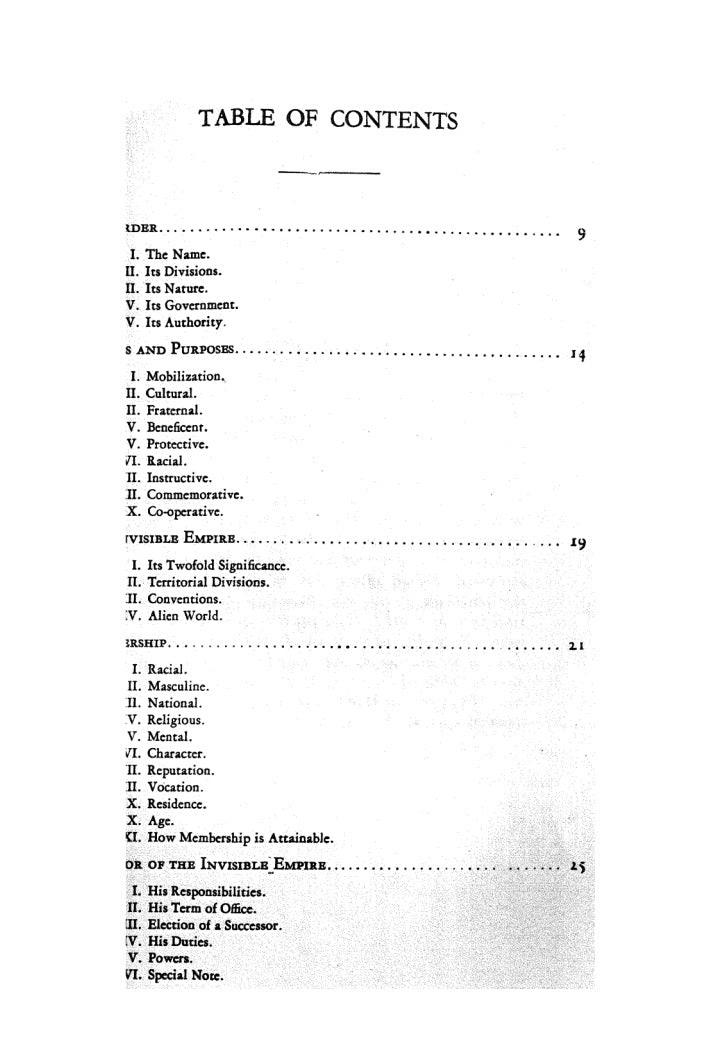 Klansman's Manual