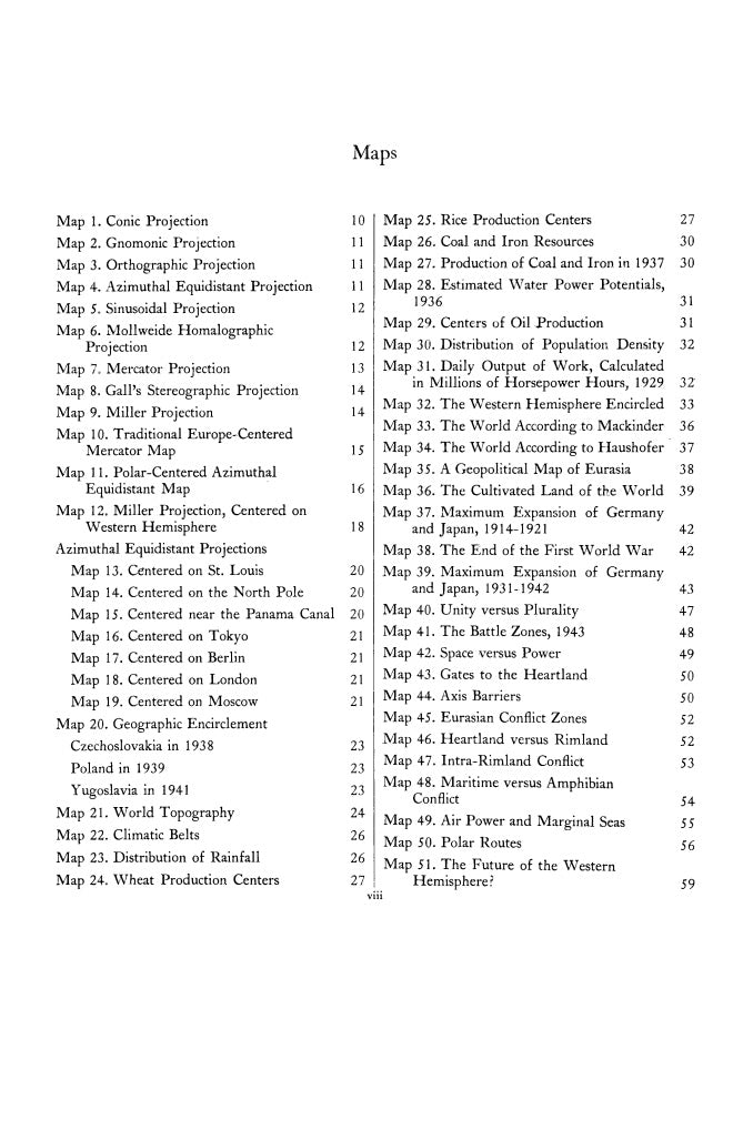 The Geography of the Peace by Nicholas John Spykman