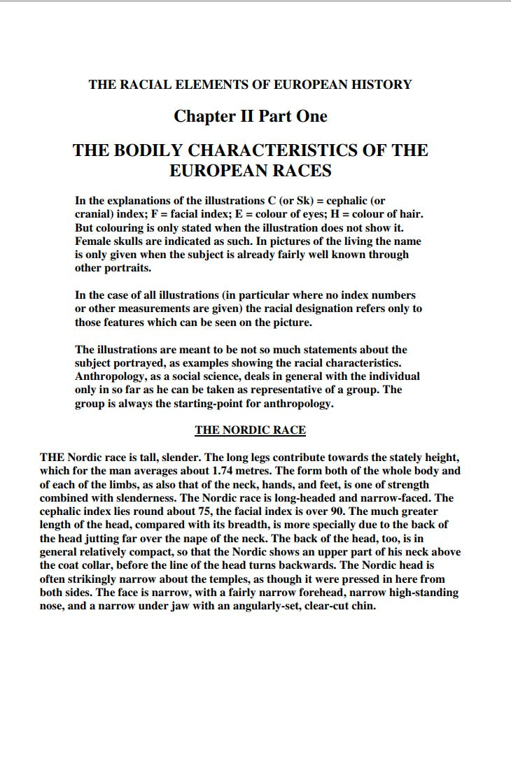 The Racial Elements of European History by  Hans F. K. Günther