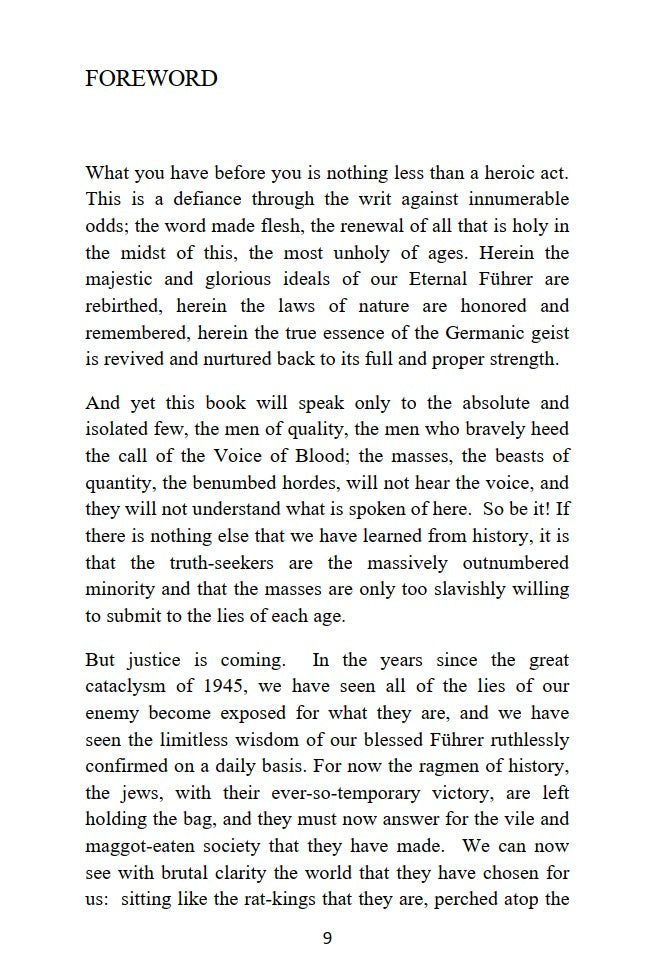 National Socialism by Kristof Von Kanwetzburg
